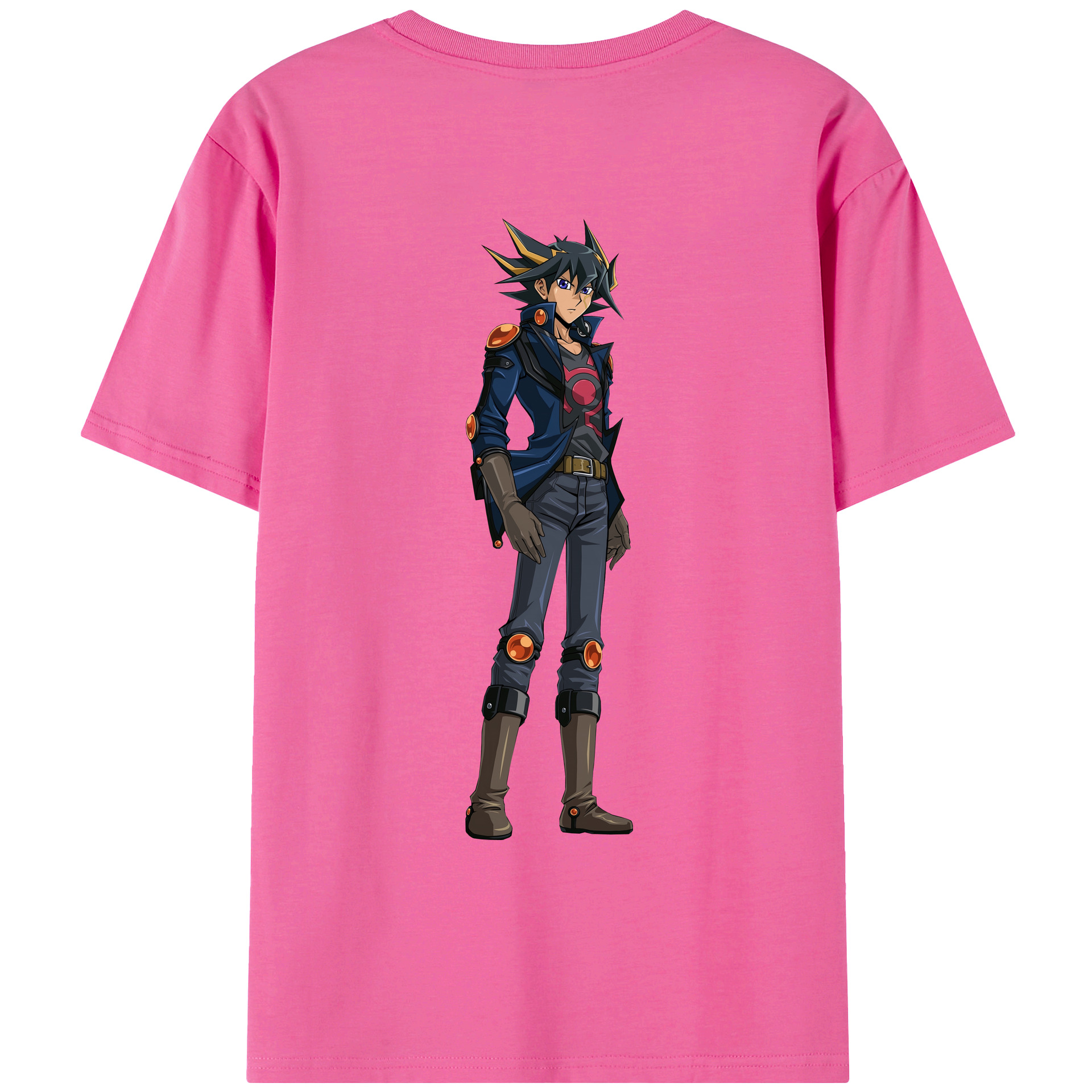 （画像用） 遊☆戯☆王 Yu-Gi-Oh! レディース半袖Tシャツ(バックプリント)